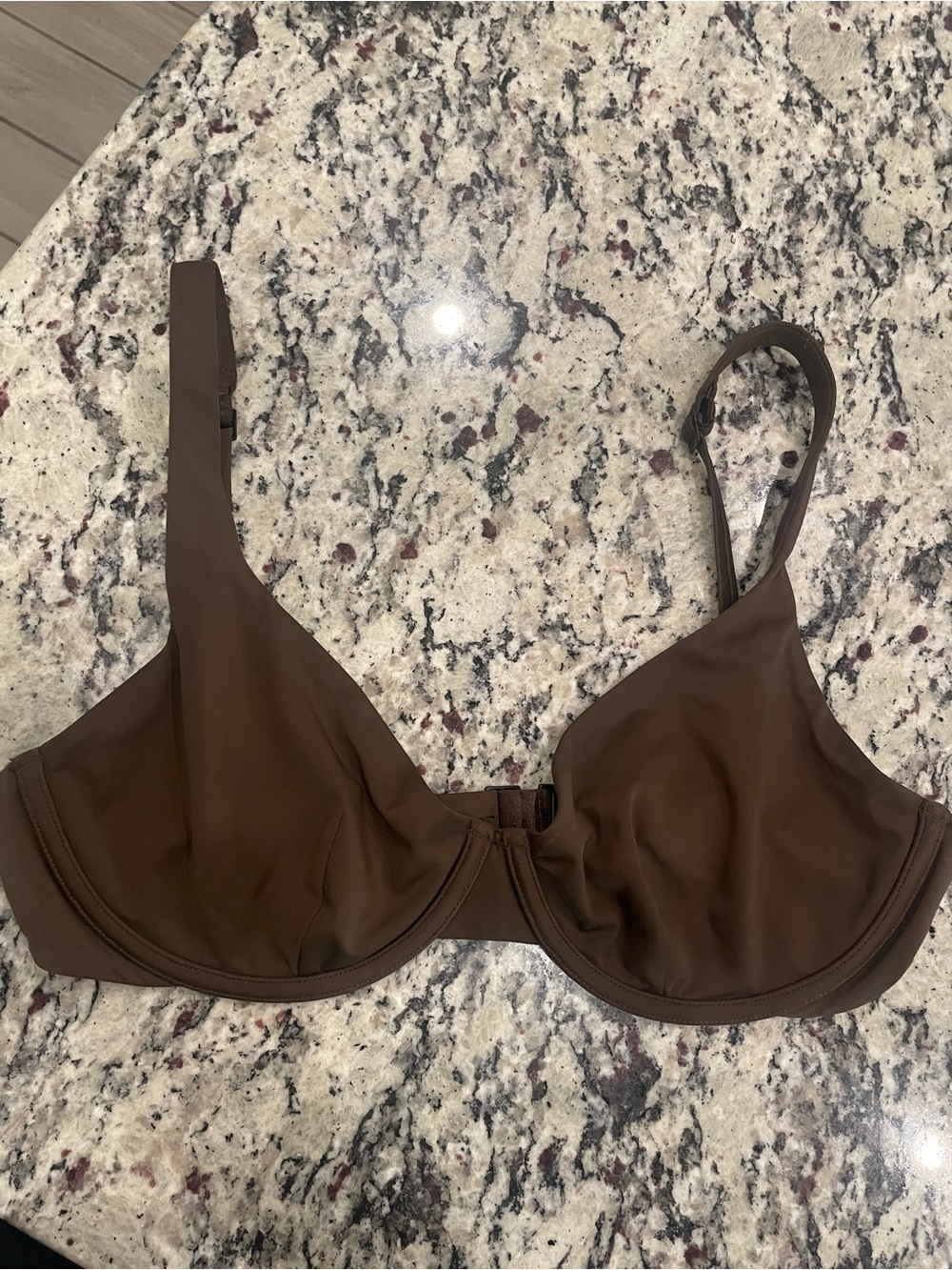 CUUP Smooth Underwire Bra in Brown